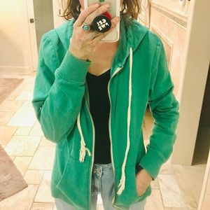 EUC Organic Cotton Zip Up Hoodie